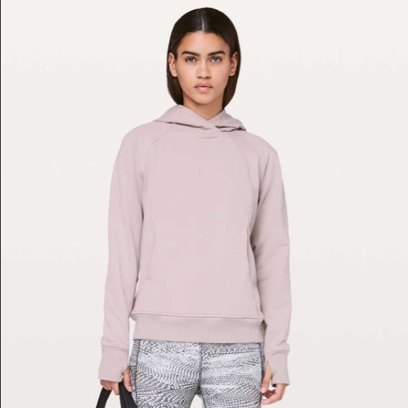 lululemon athletica Tops - Lululemon Blush Pink Hoodie Scuba